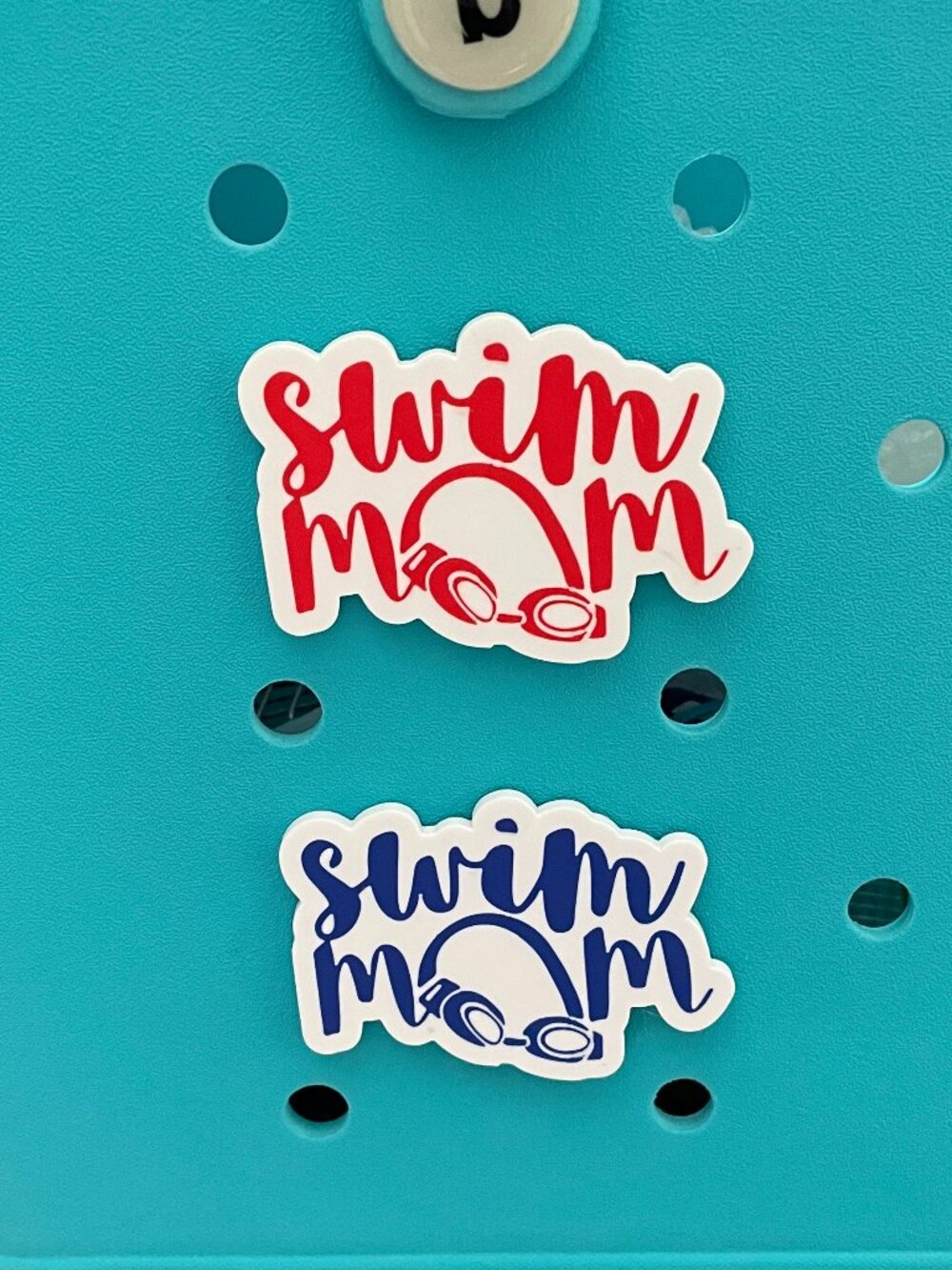 Swim Mom Bogg Charm-Swim Bogg Charm-Swimmer Bogg Charm-New!